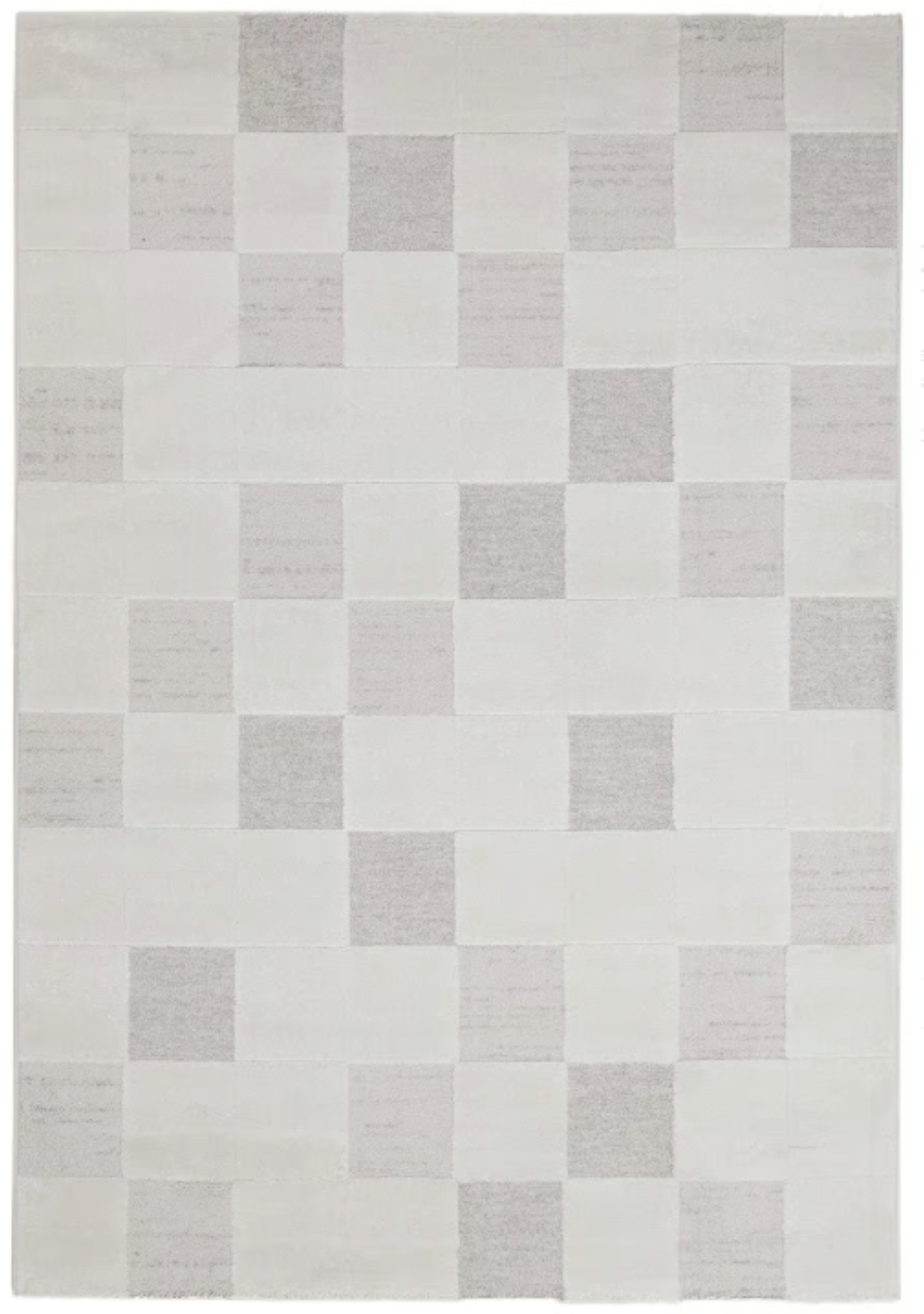 Tapis moderne tissé plat CHECKER
