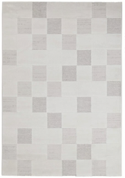 Tapis moderne tissé plat CHECKER
