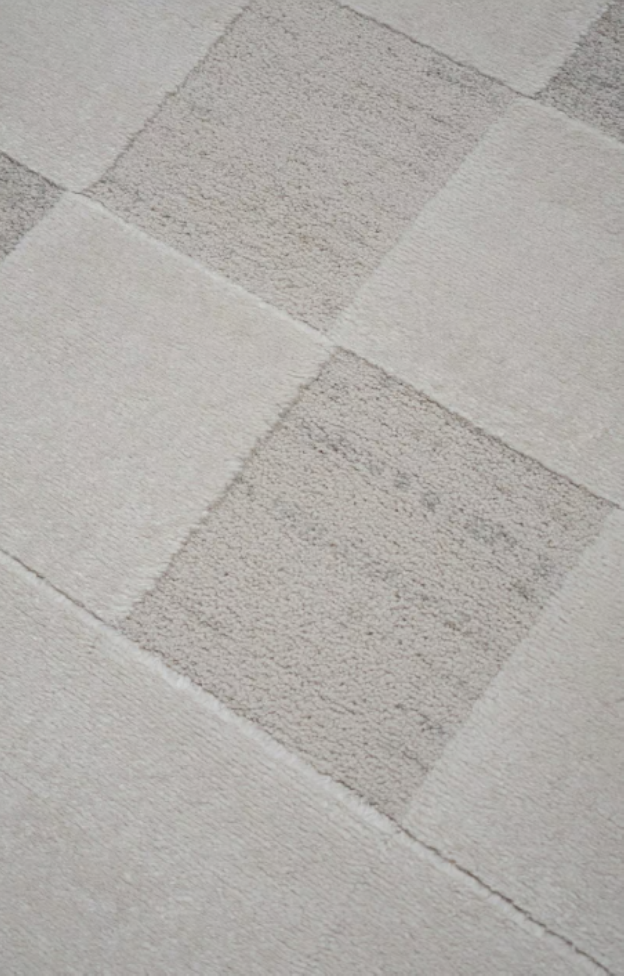 Tapis moderne tissé plat CHECKER