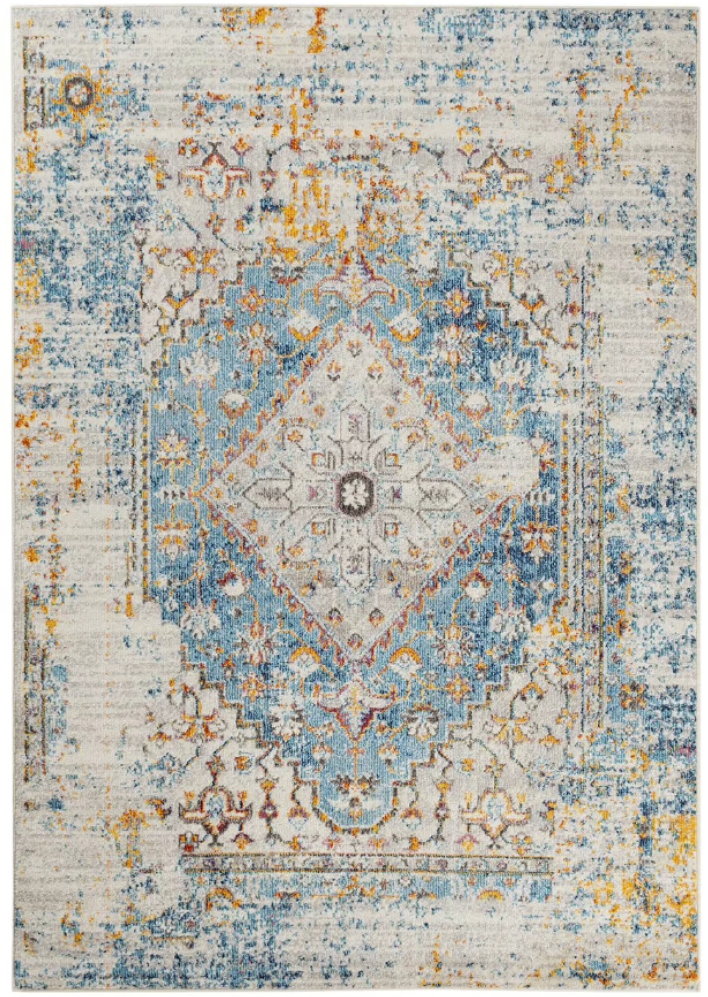 Alfombra moderna de tejido plano estilo oriental KASBA
