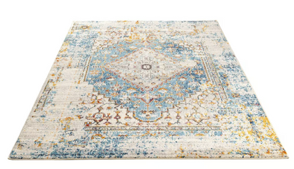 Alfombra moderna de tejido plano estilo oriental KASBA
