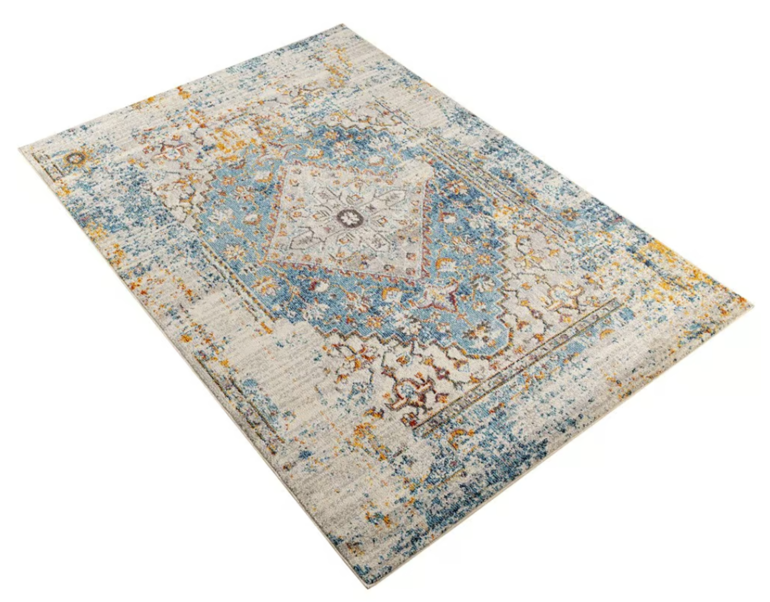 Tapis moderne tissé plat style orient KASBA