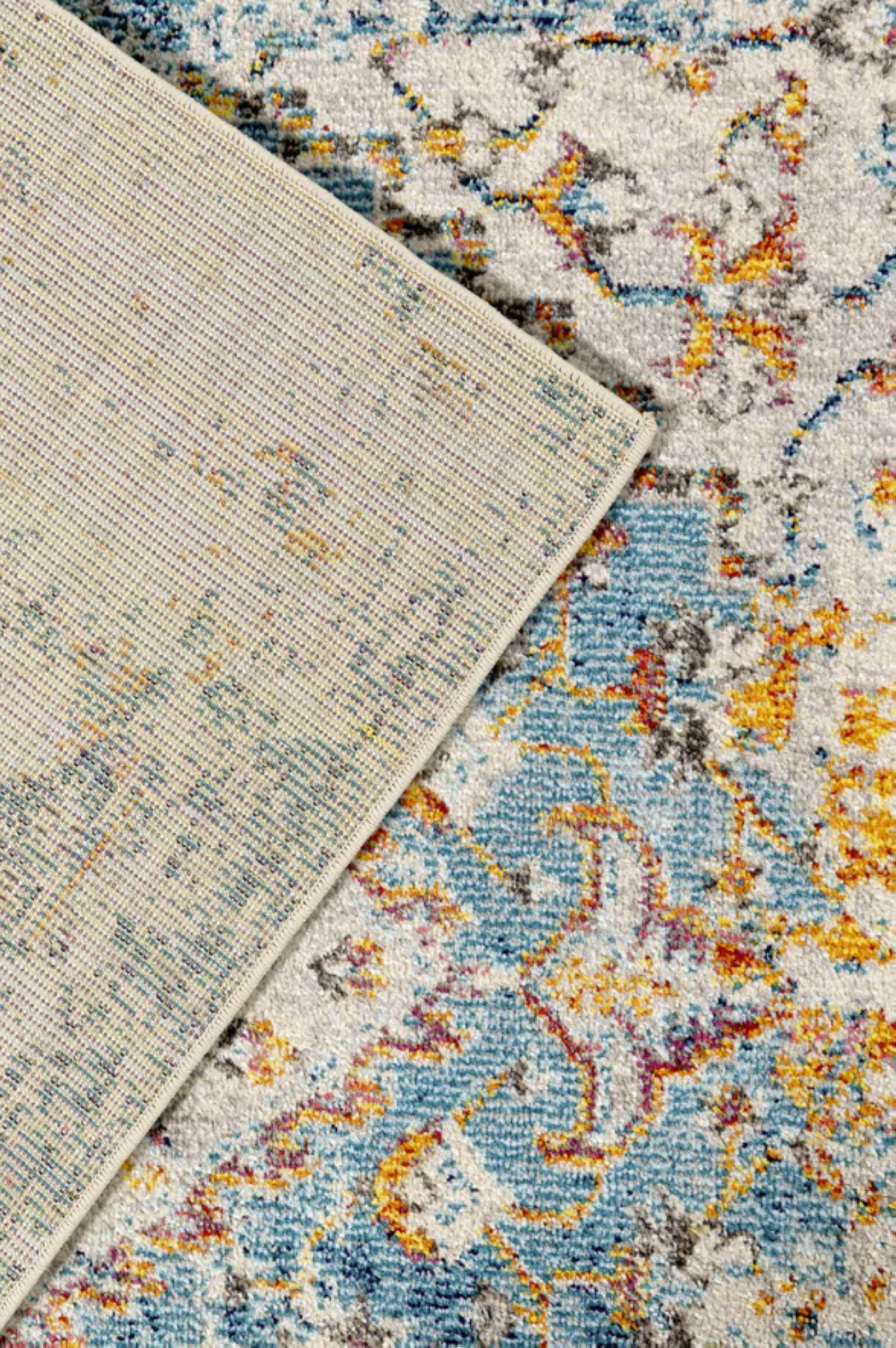 Tapis moderne tissé plat style orient KASBA