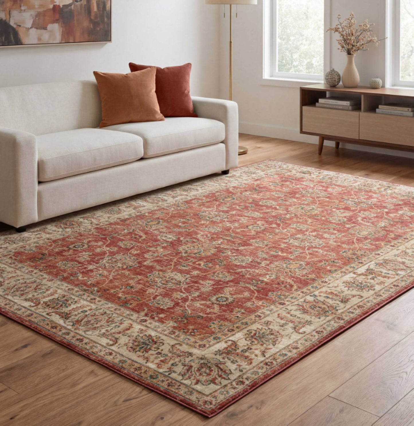 Tapis tissé plat style orient LAYALI
