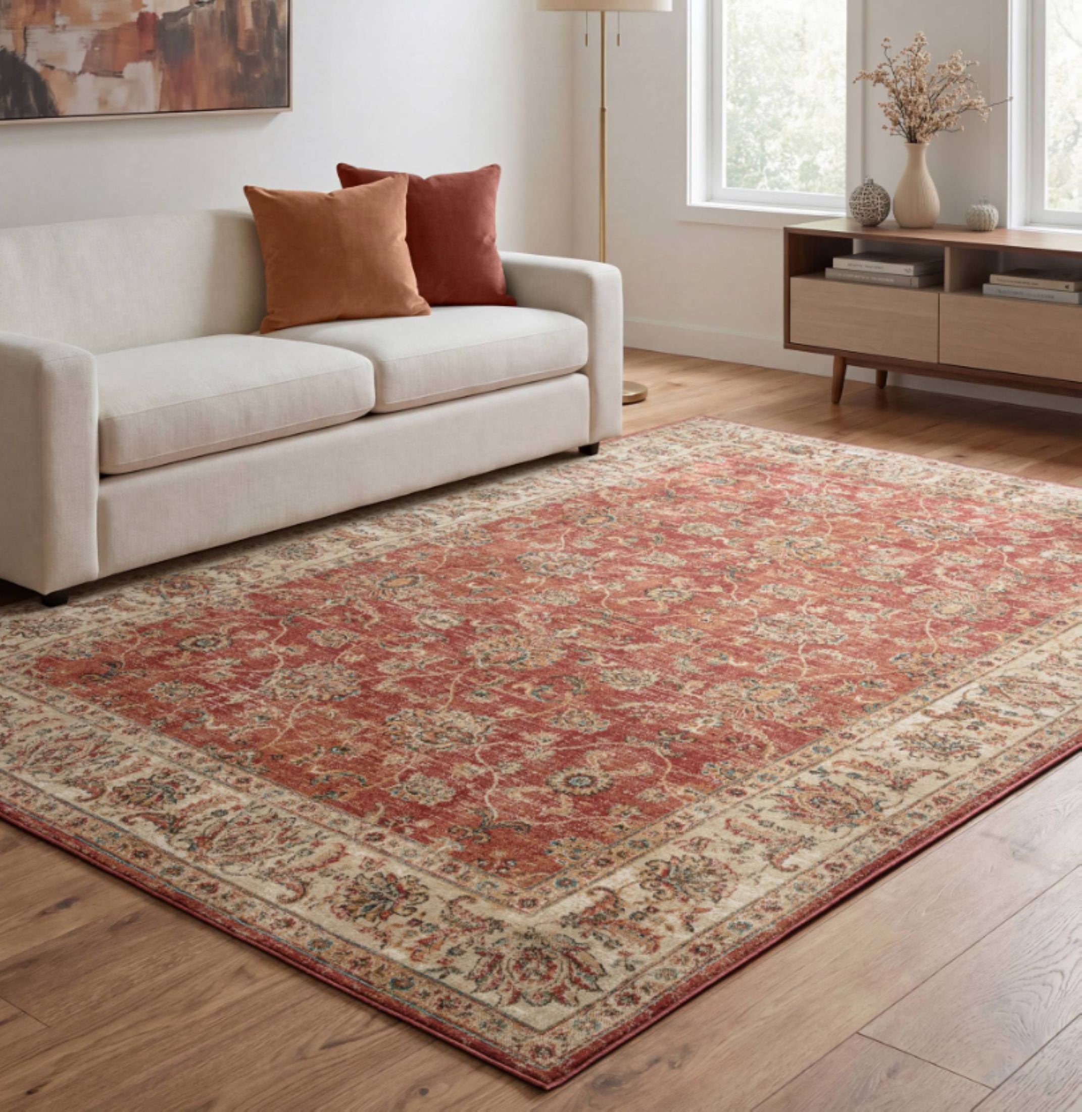 Tapis tissé plat style orient LAYALI