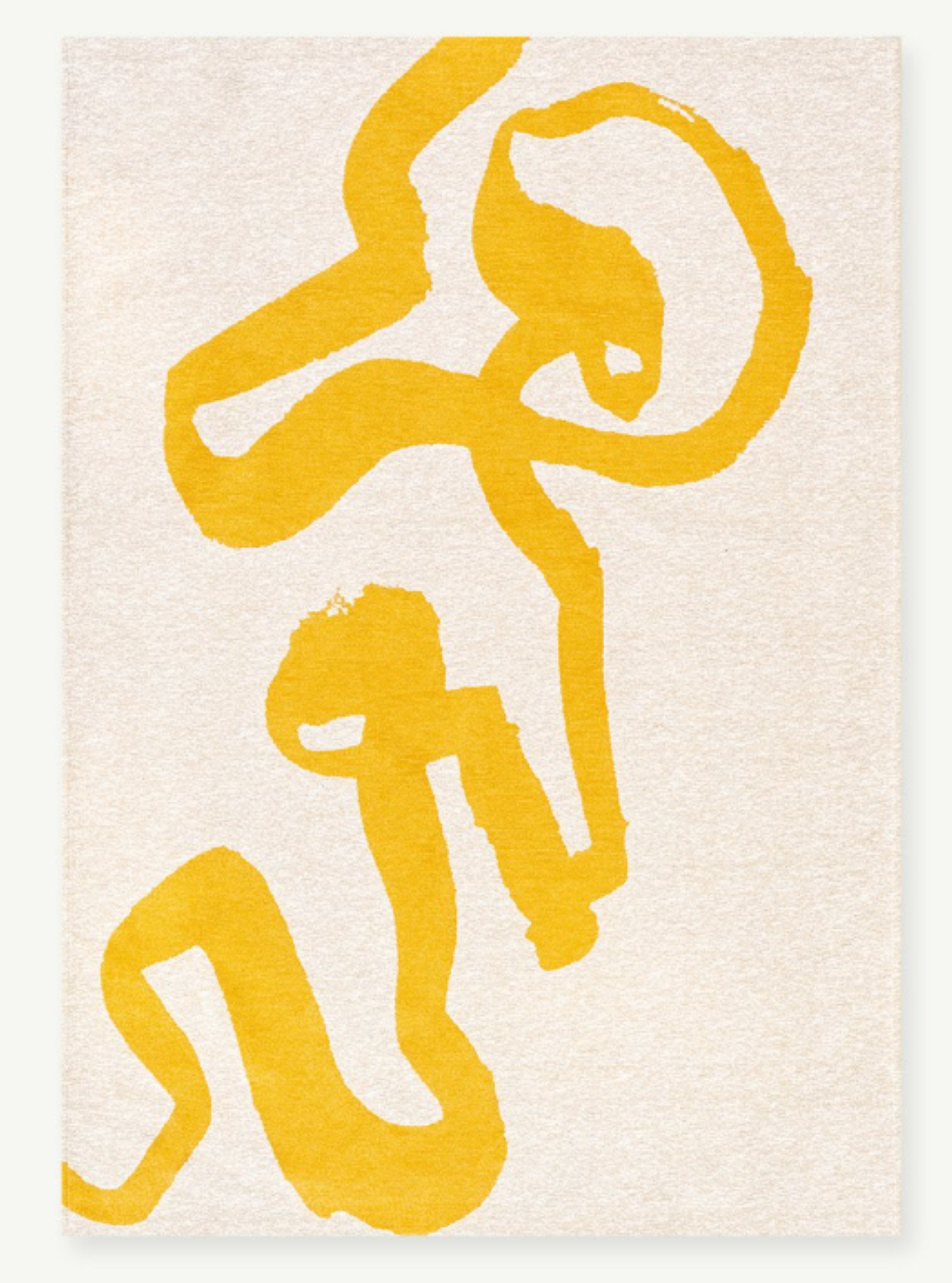 Tapis moderne tissé plat STRAP