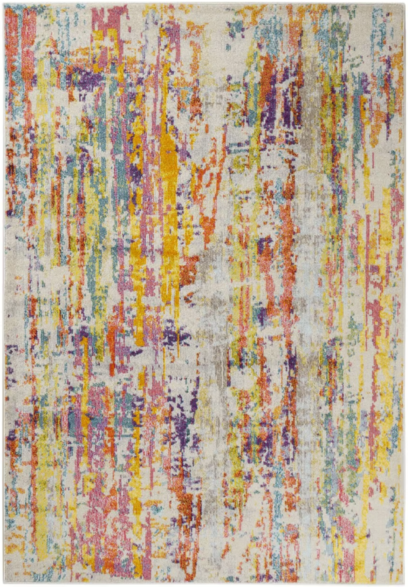 Tapis moderne tissé plat BLOOMFIELD