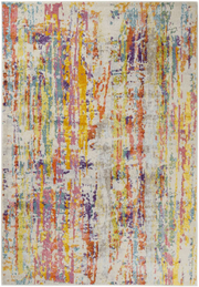 Tapis moderne tissé plat BLOOMFIELD