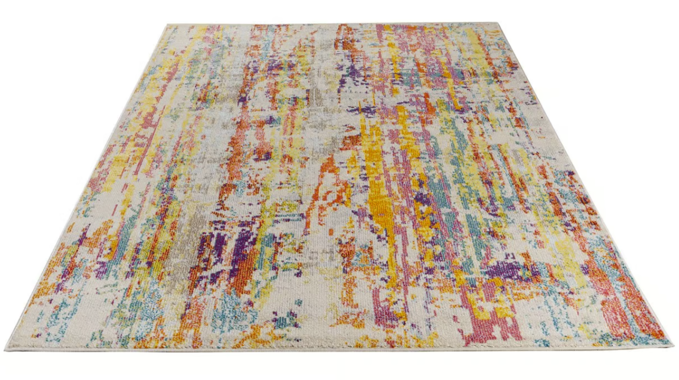 Tapis moderne tissé plat BLOOMFIELD