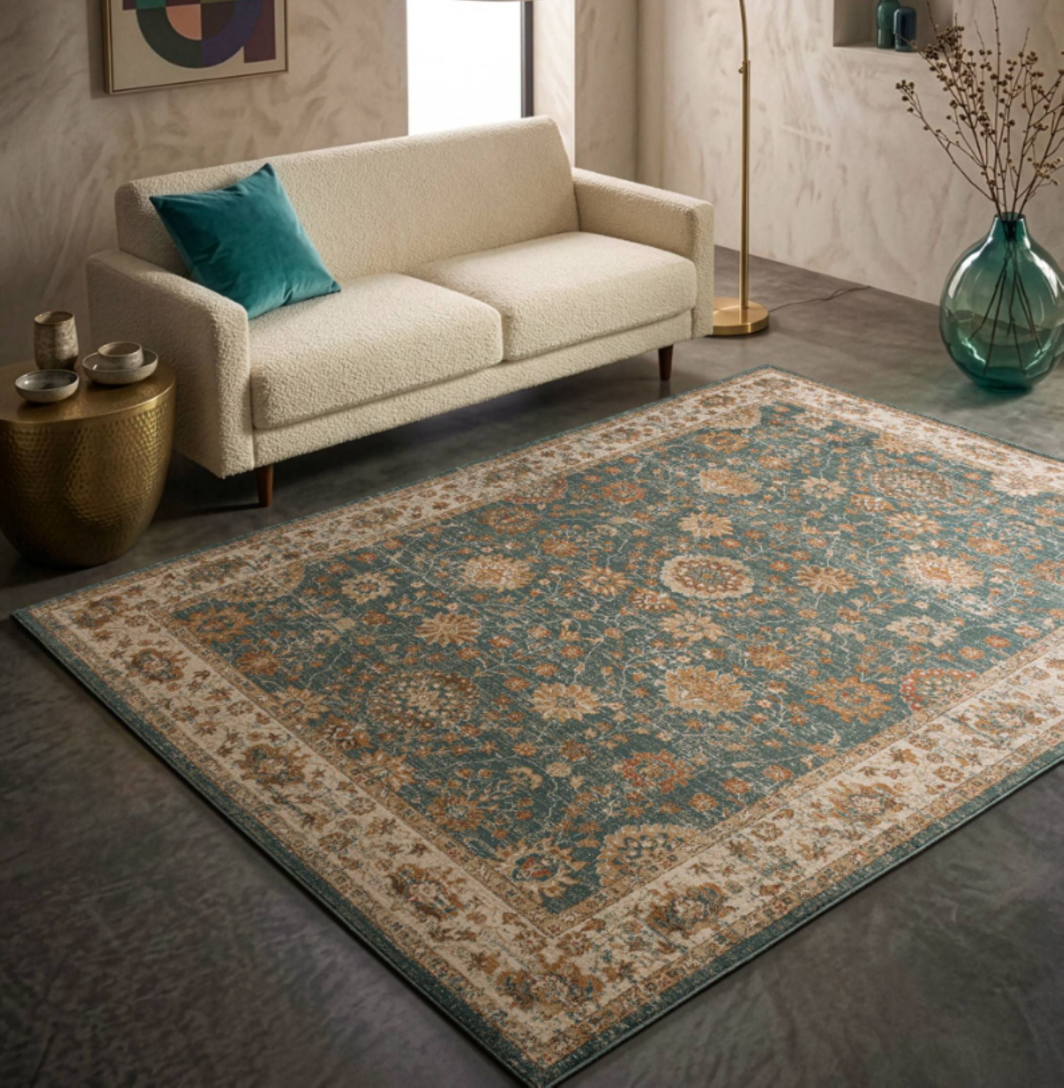 Tapis tissé plat style orient LAYALI
