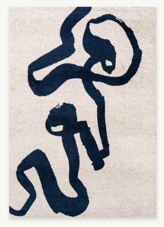 Tapis moderne tissé plat STRAP