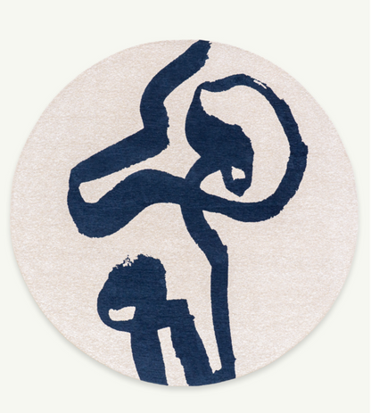 Tapis moderne tissé plat STRAP