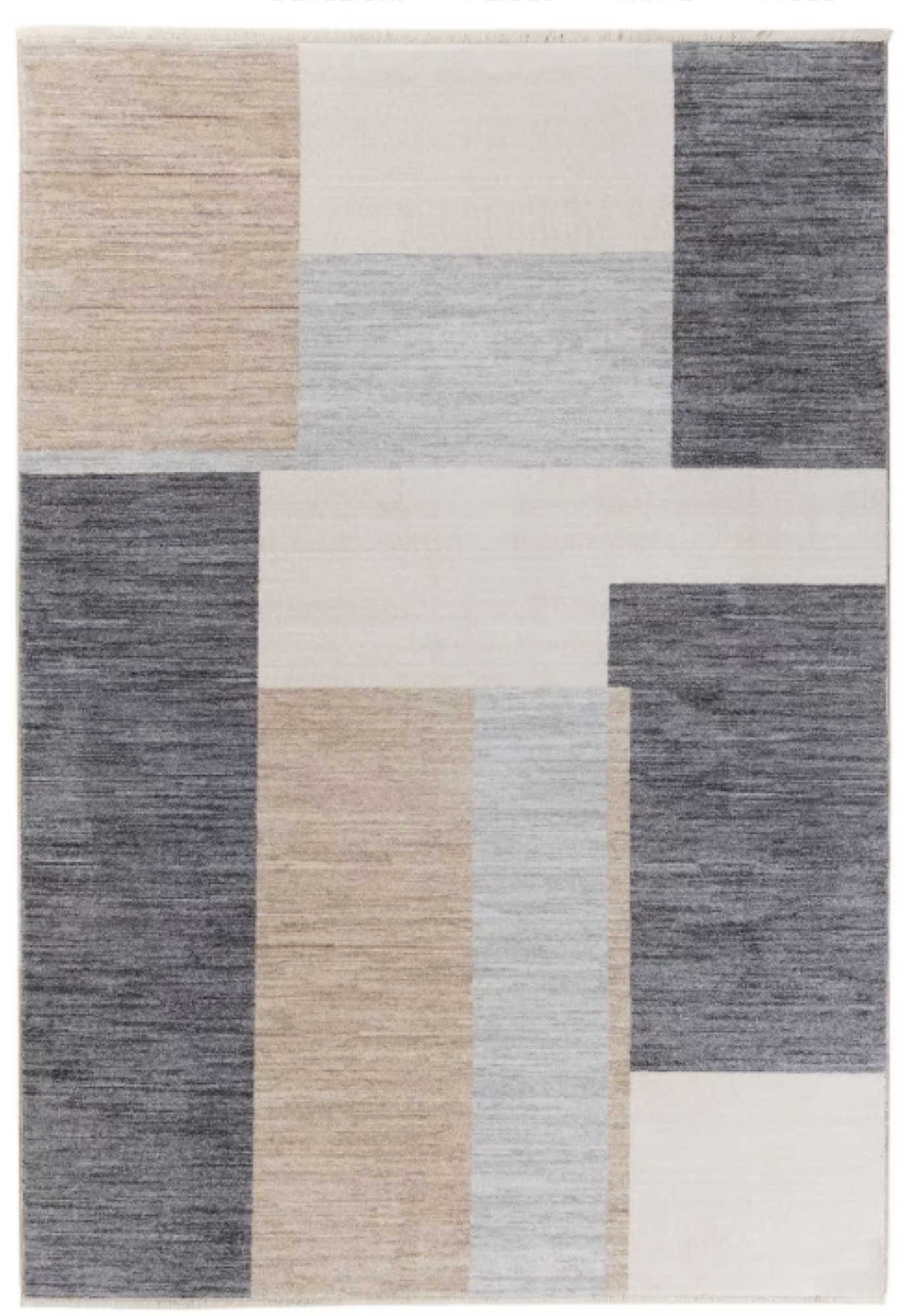 Tapis moderne tissé plat MORY
