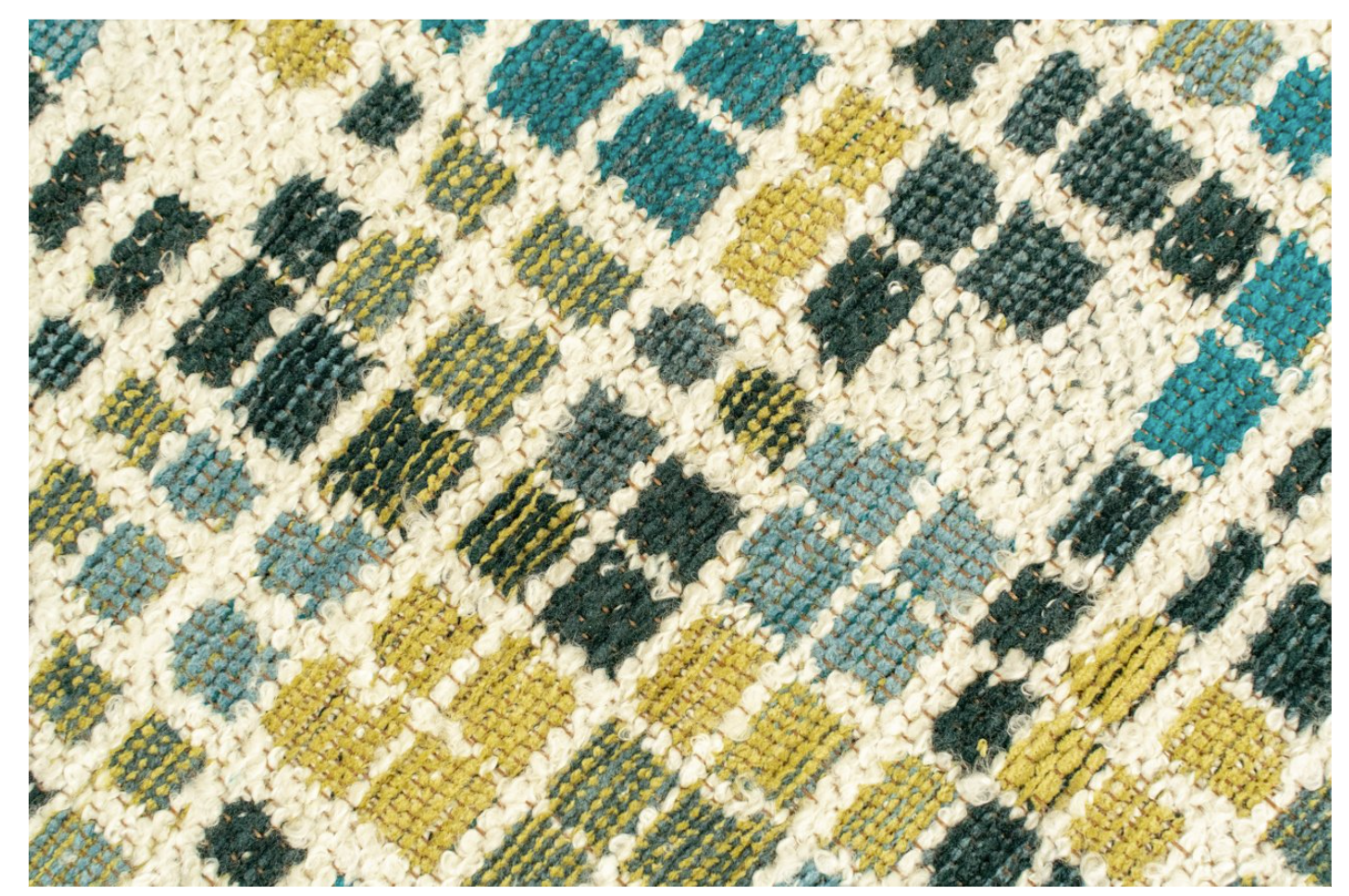 Tapis moderne tissé plat BOXY