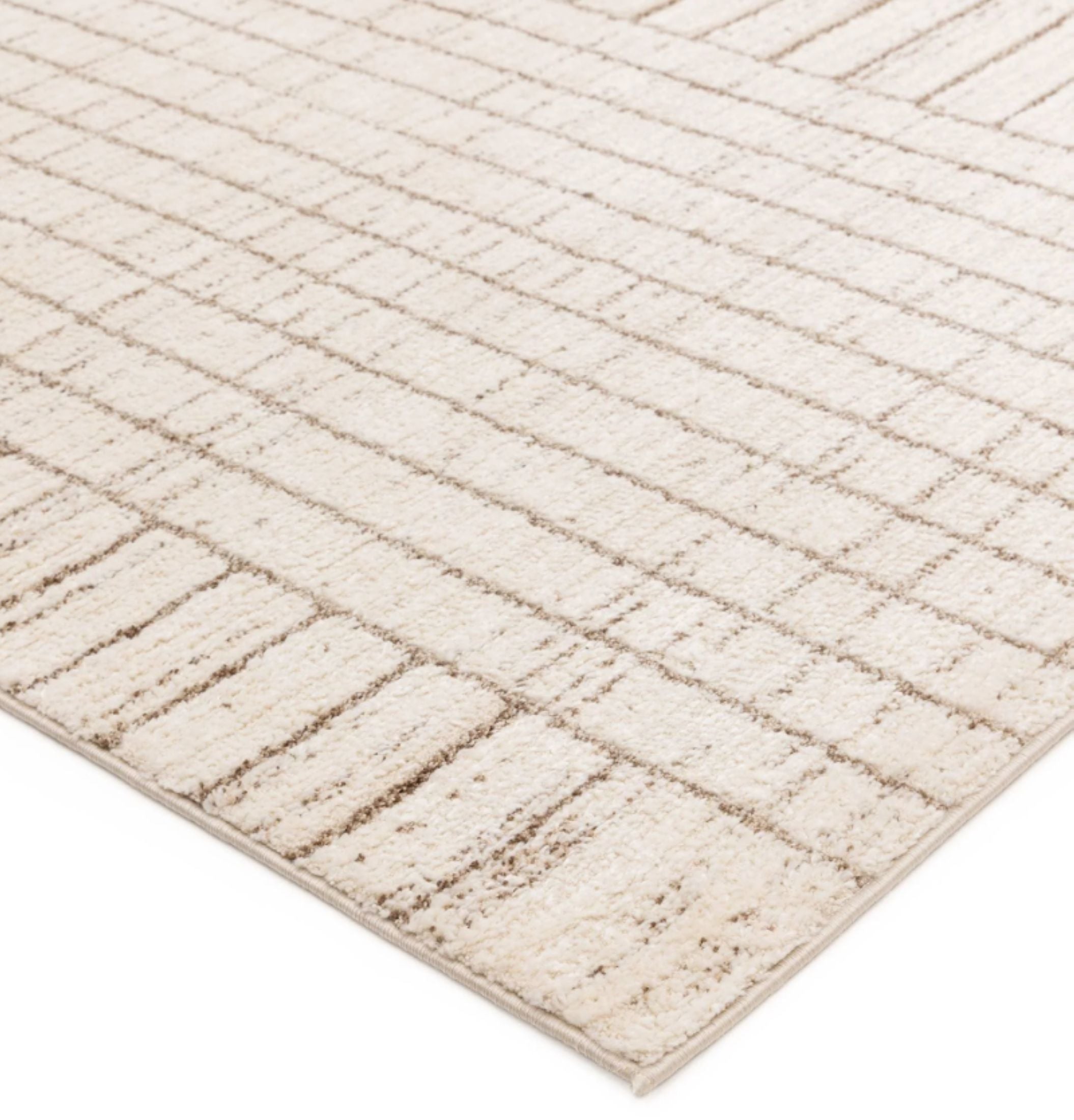 Alfombra plana tejida moderna BERGEN