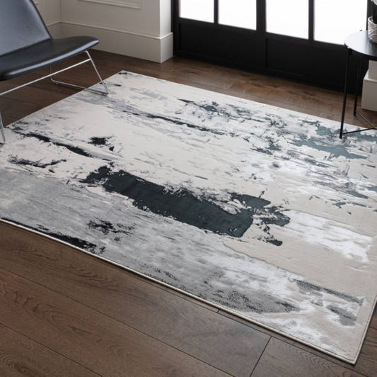 Alfombra moderna ICEBERG para sala de estar y dormitorio