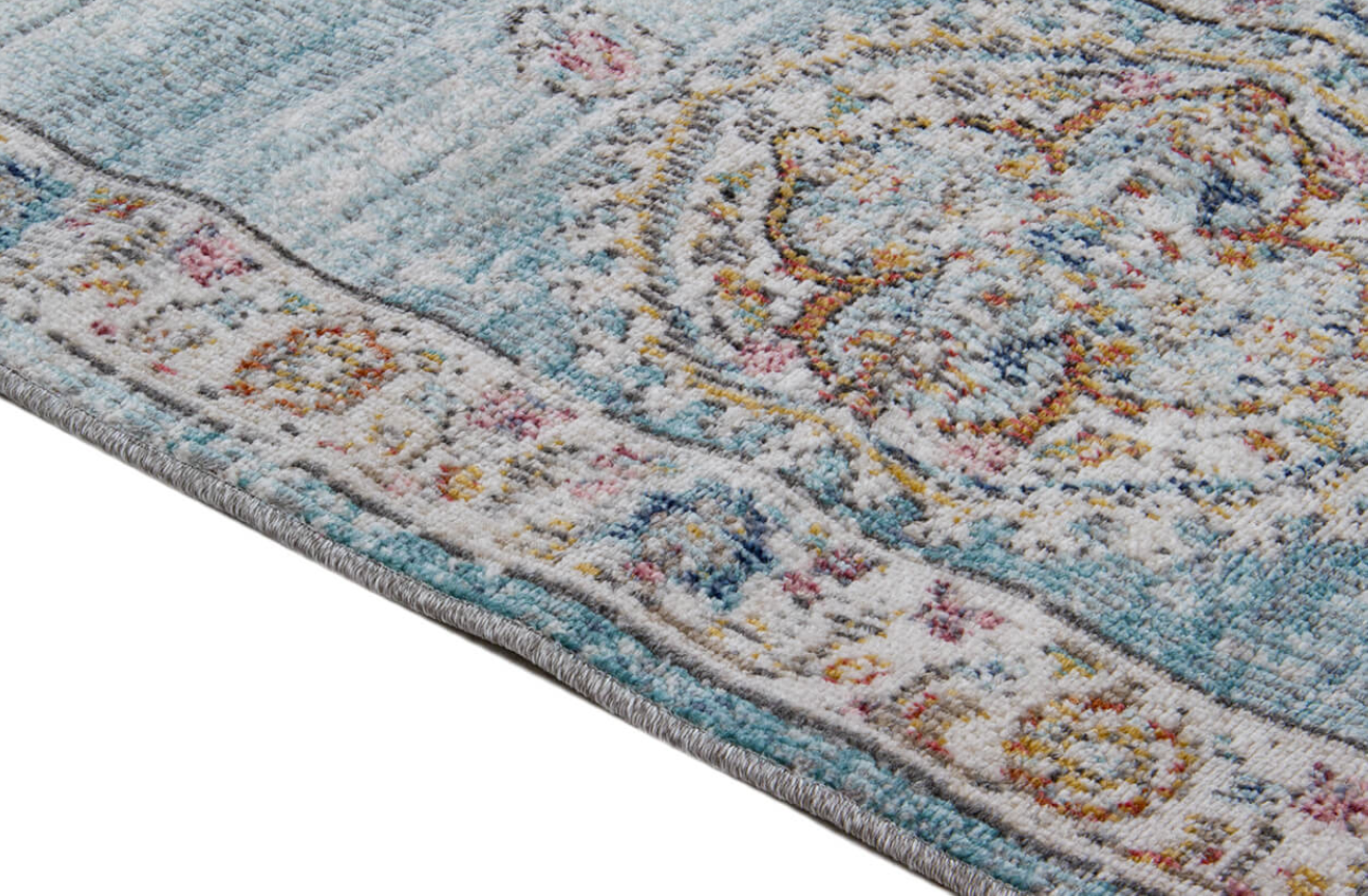 Tapis de salon style orient tissé plat GAMIO