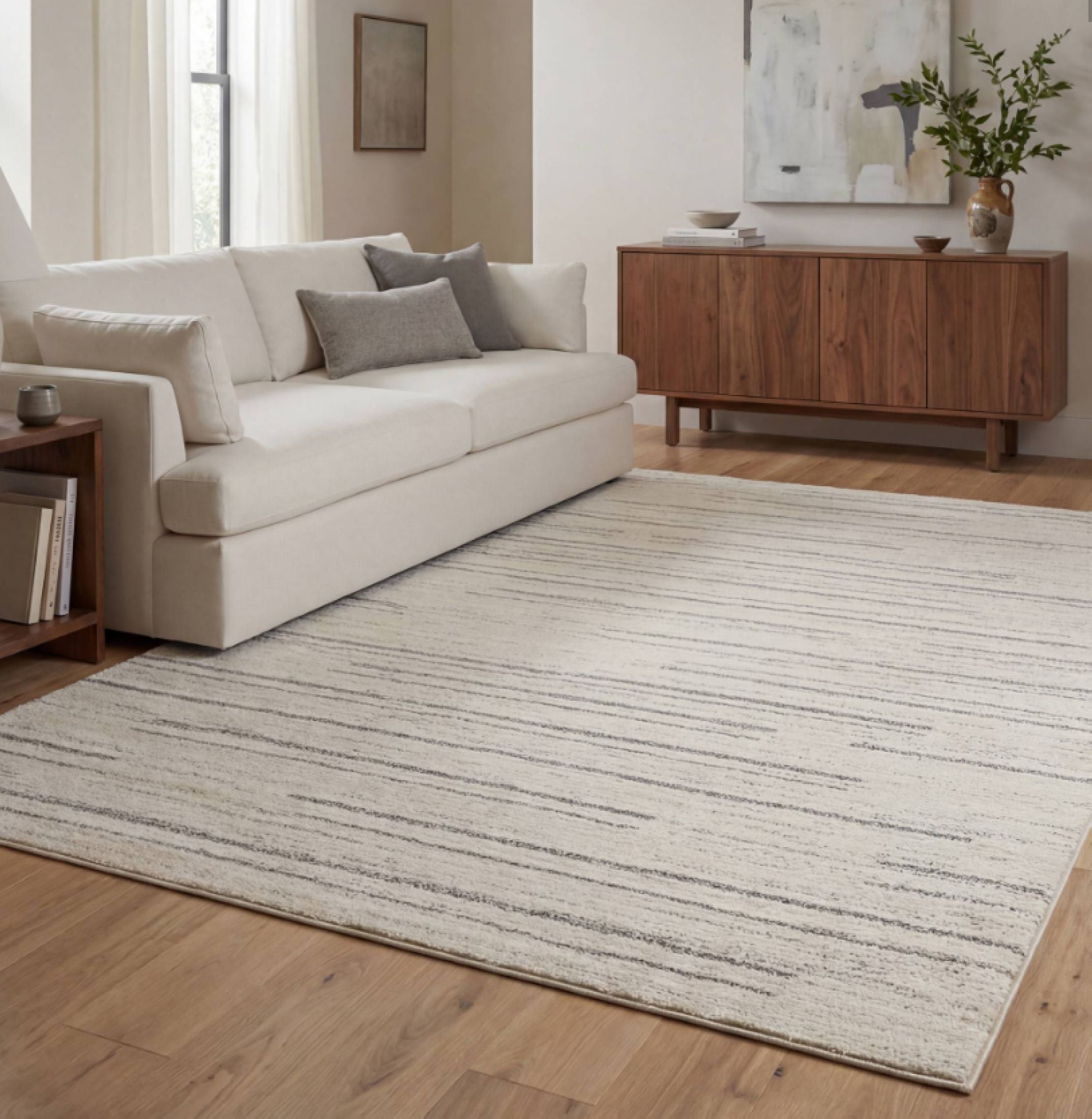 Tapis tissé plat moderne NARVIK