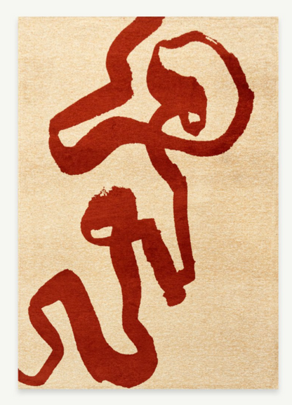 Tapis moderne tissé plat STRAP