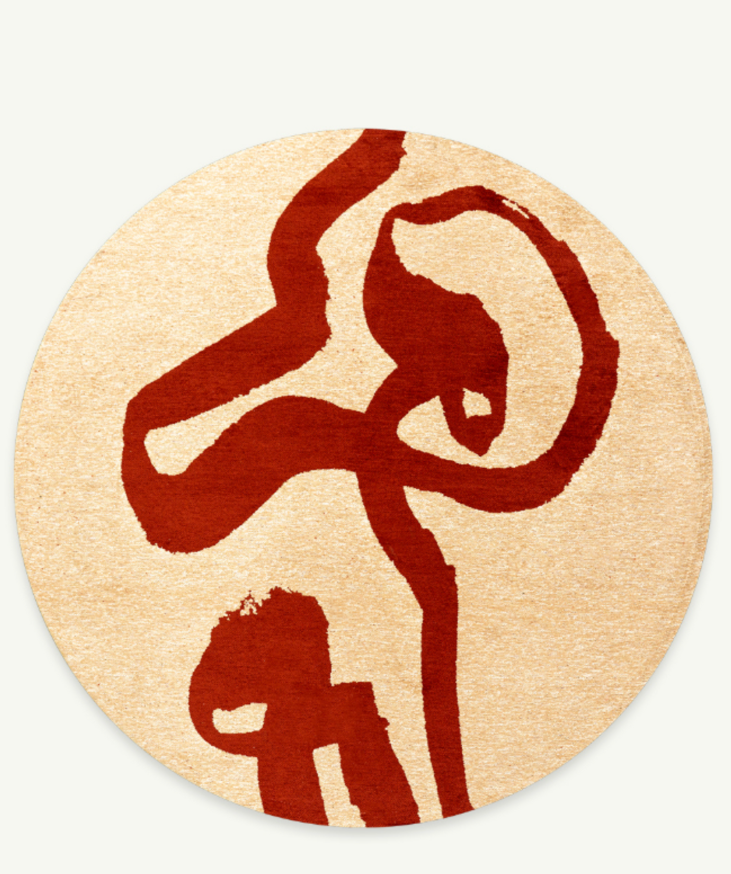 Tapis moderne tissé plat STRAP