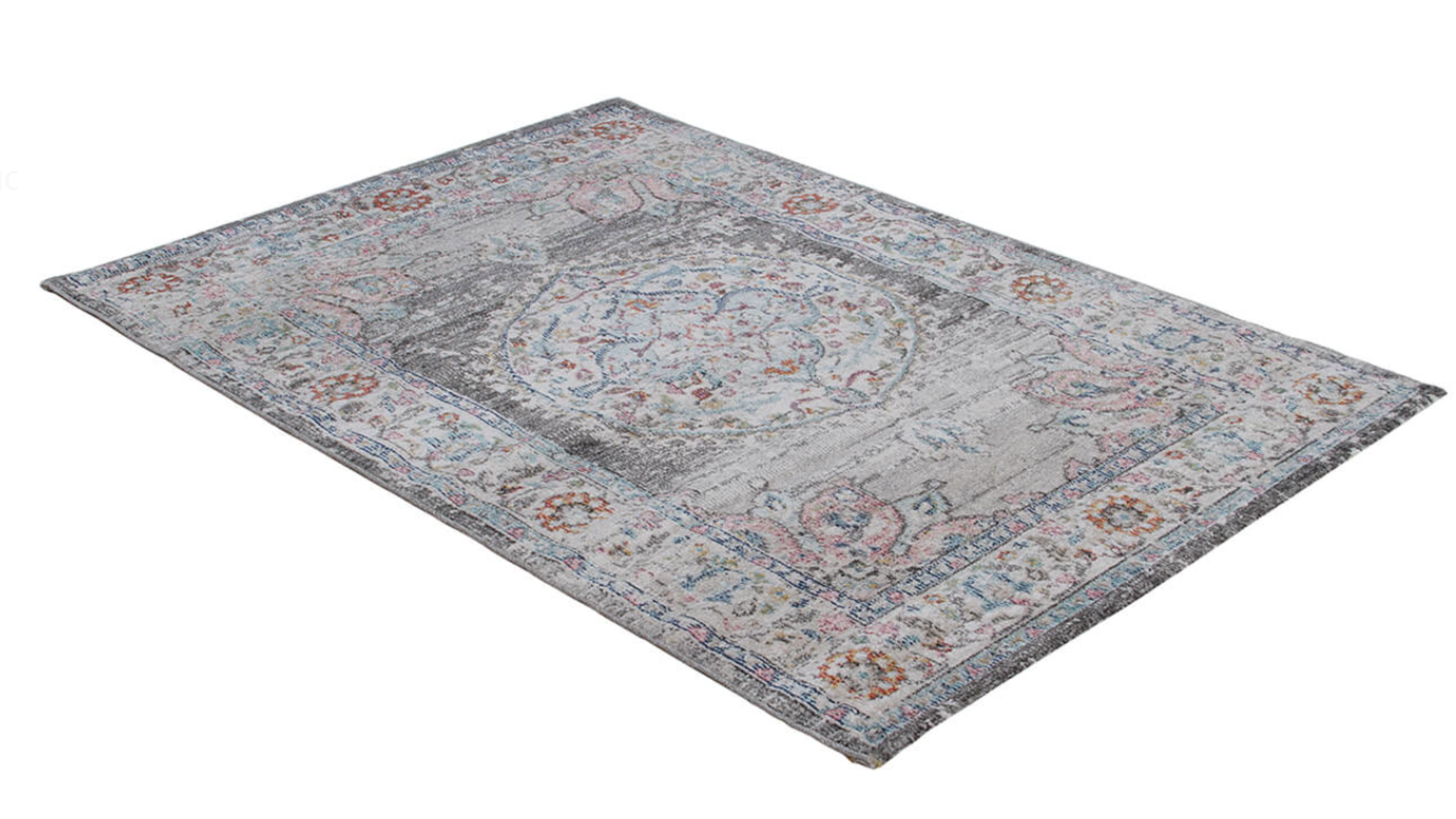 Tapis de salon style orient tissé plat GAMIO