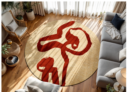 Tapis moderne tissé plat STRAP