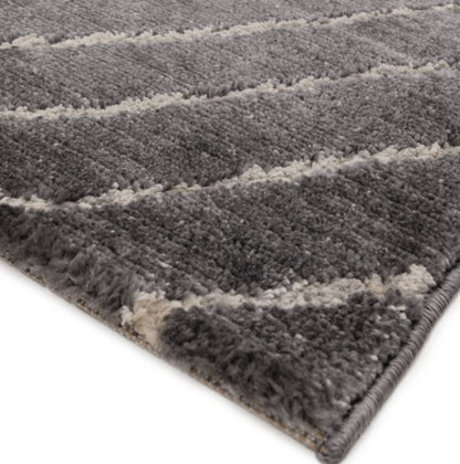 Tapis tissé plat moderne WAVES