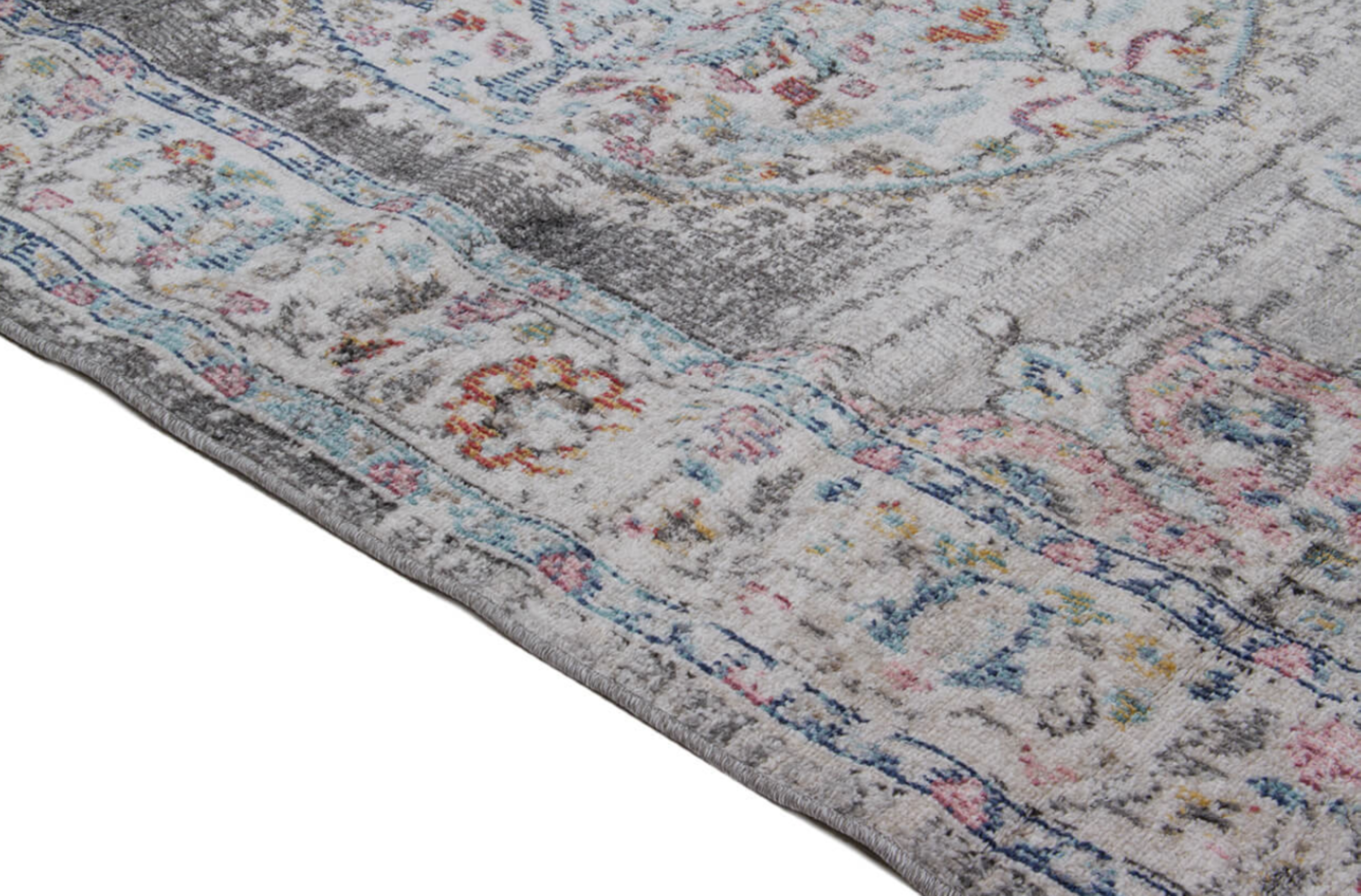 Tapis de salon style orient tissé plat GAMIO