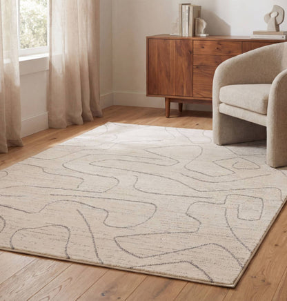 Tapis tissé plat moderne BODO