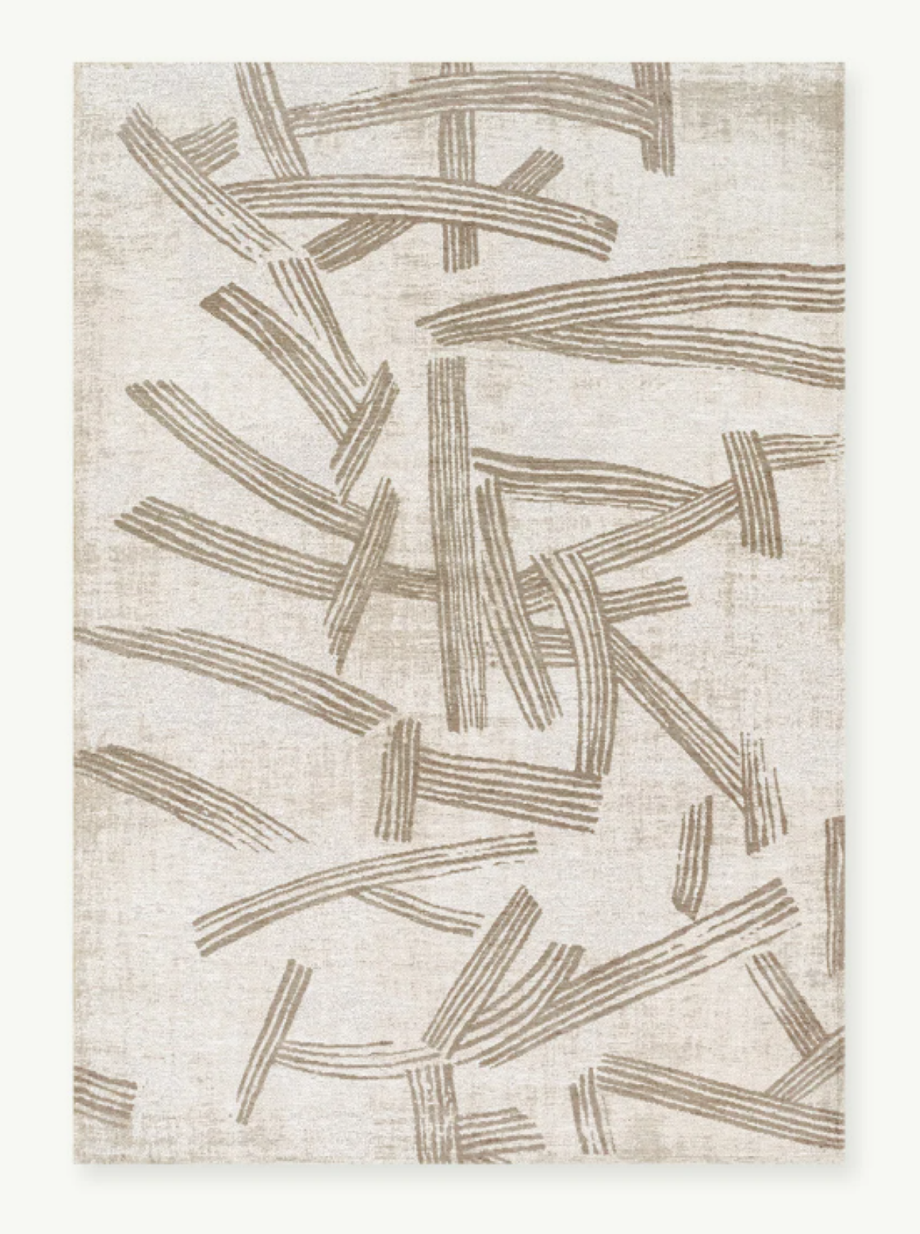 Tapis moderne tissé plat KATANA