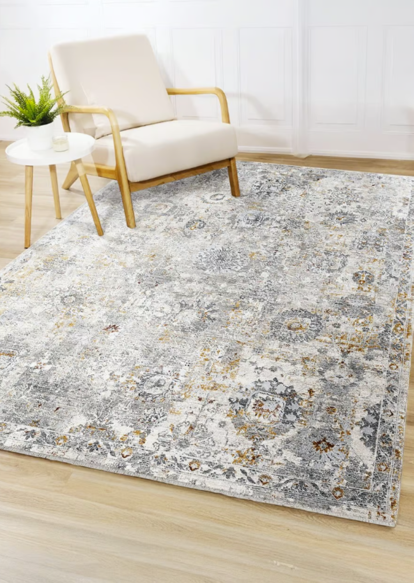 BIALIK Modern Oriental Style Living Room Rug 