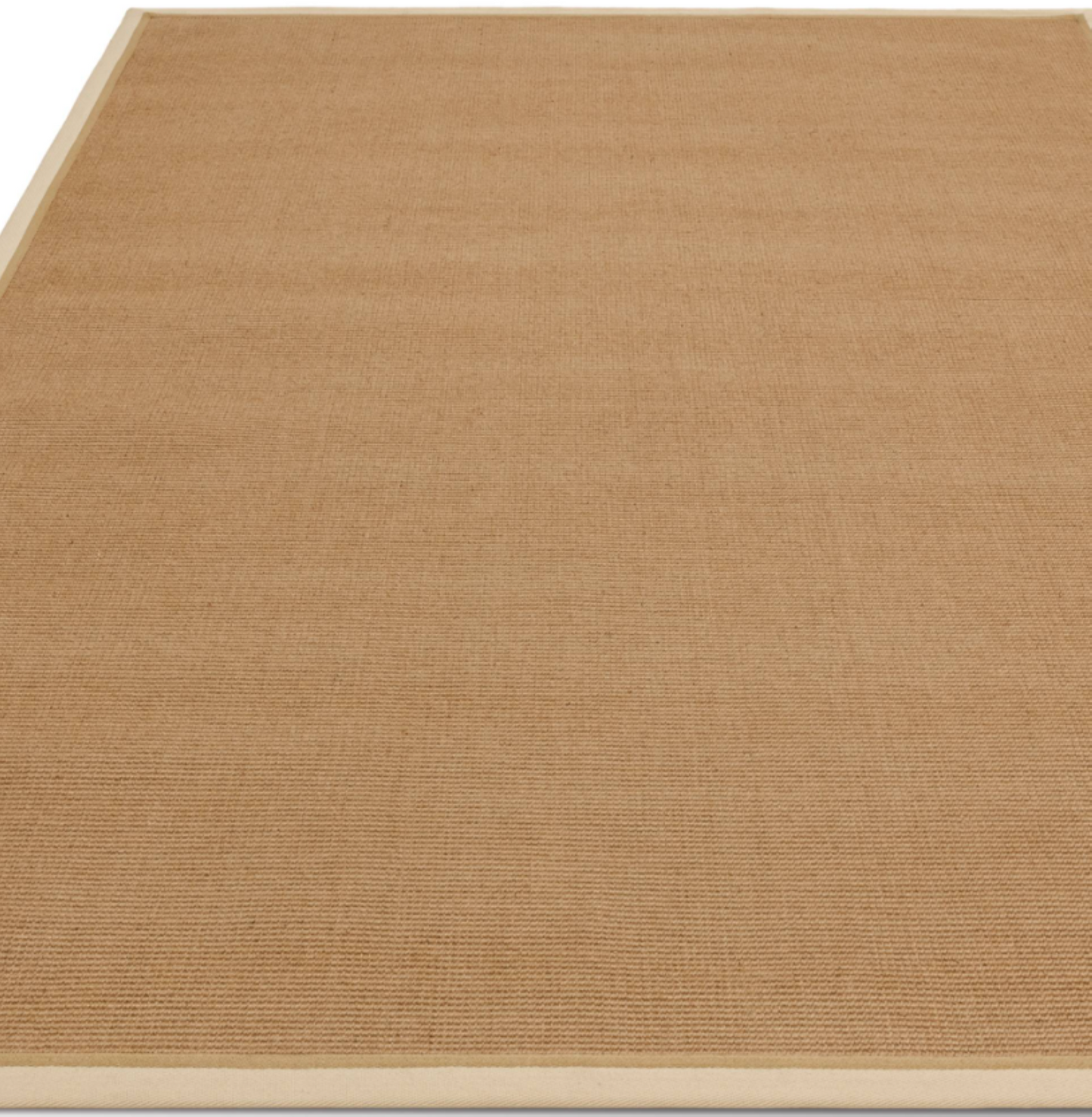 Alfombra moderna de yute DORO para dormitorio y salón 