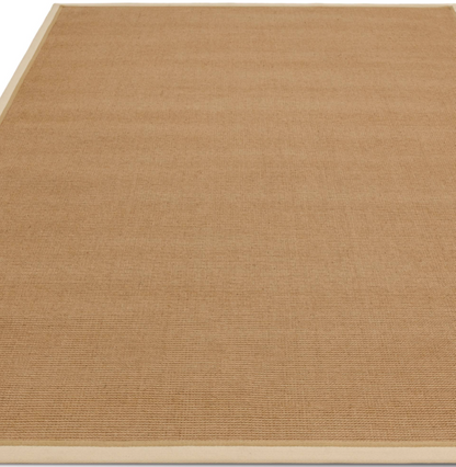Alfombra moderna de yute DORO para dormitorio y salón 