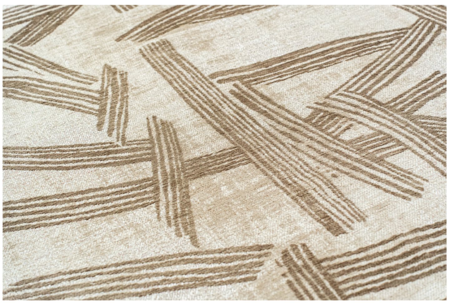 Tapis moderne tissé plat KATANA
