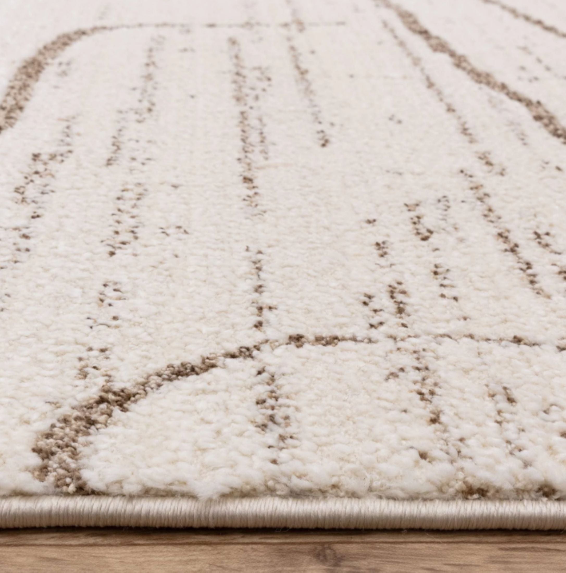 Alfombra plana tejida moderna BODO