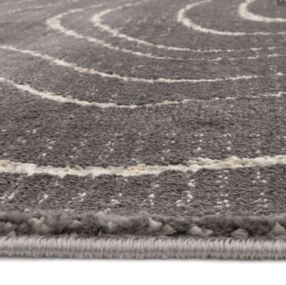 Tapis tissé plat moderne WAVES