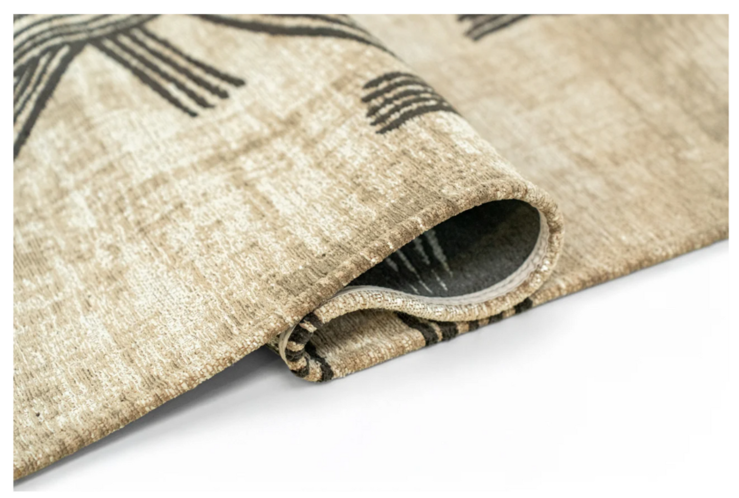 Tapis moderne tissé plat KATANA