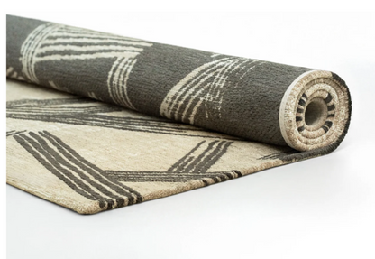 Tapis moderne tissé plat KATANA