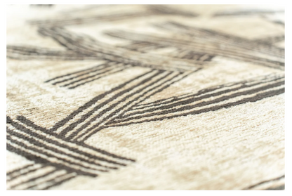 Tapis moderne tissé plat KATANA