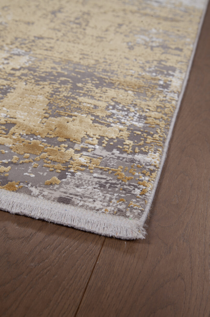 LINCOLN Modern Viscose Living Room Rug 