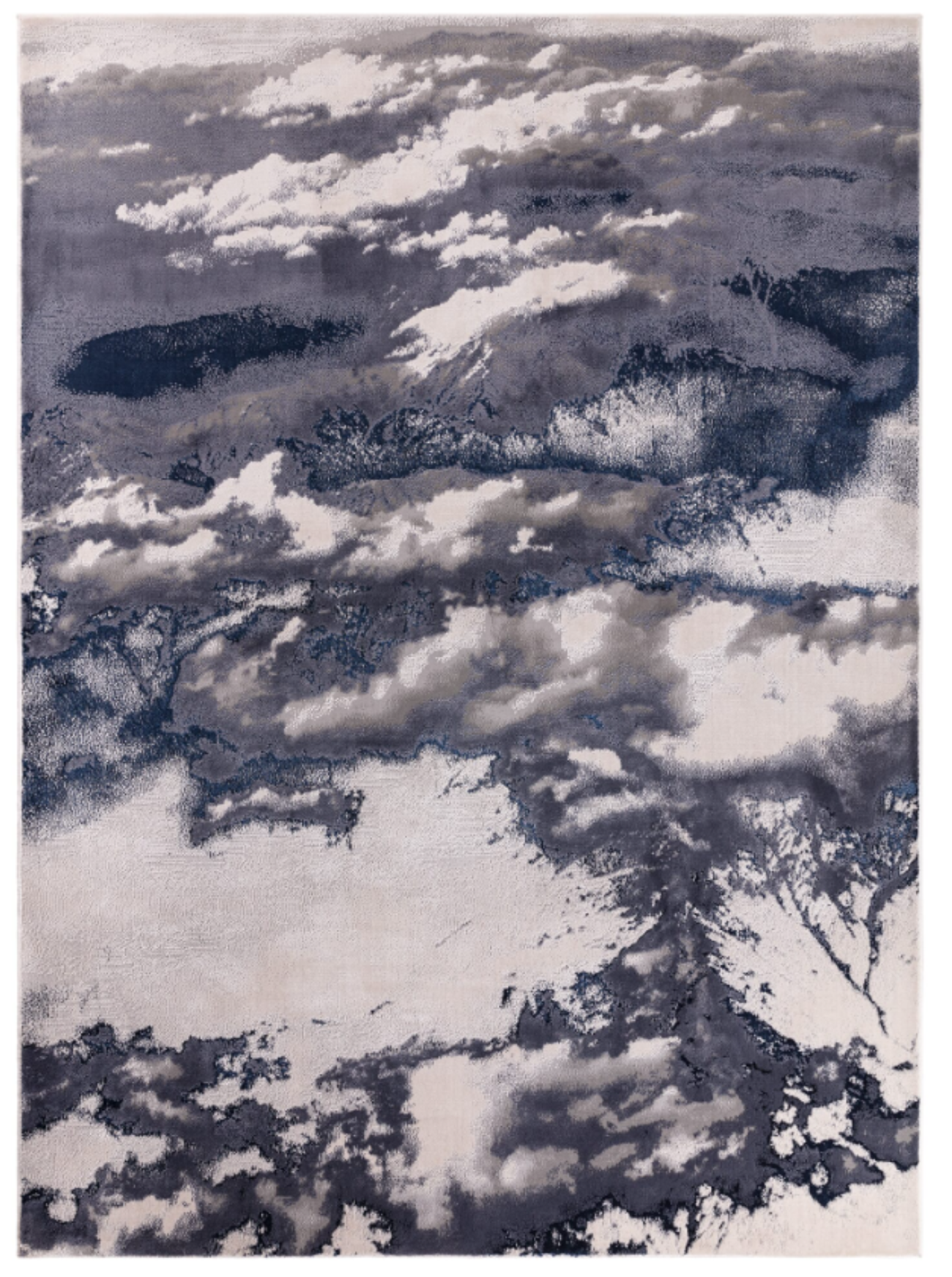 Tapis moderne salon et chambre TORNADO