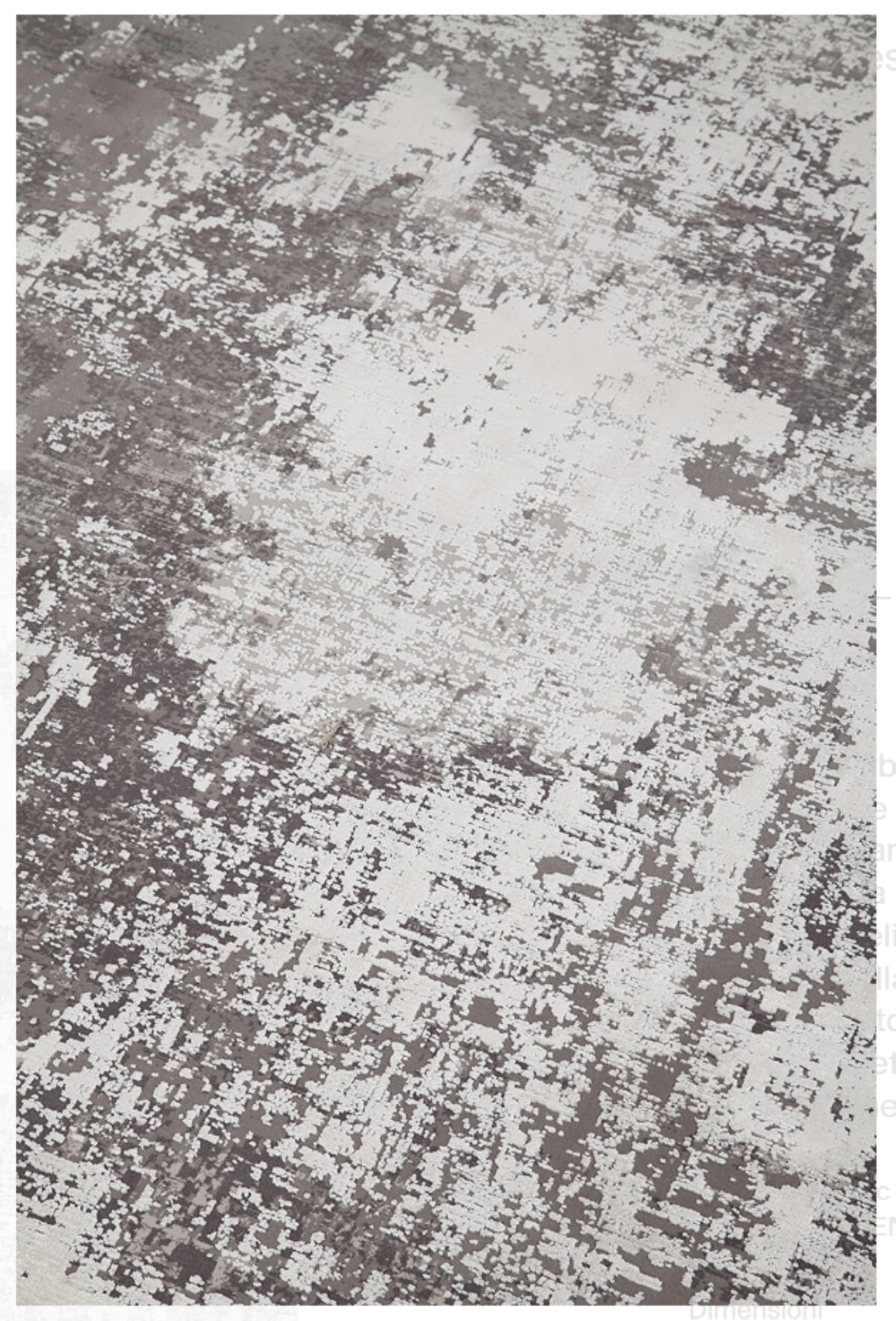 Tapis de salon moderne en viscose LINCOLN