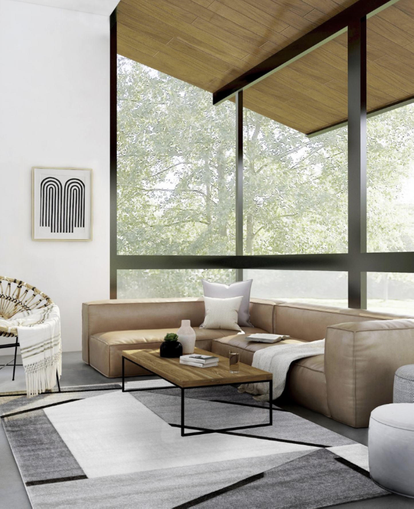 TEMPO Modern Flatwoven Rug