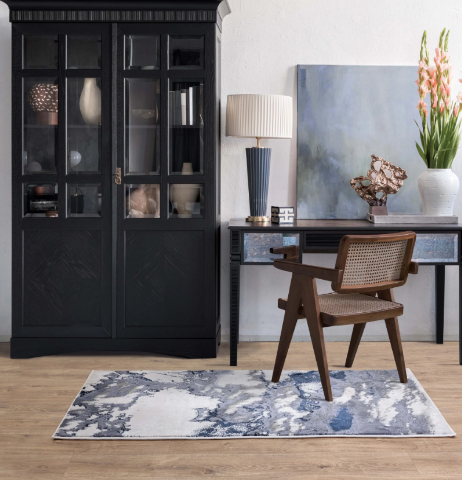 Tapis moderne salon et chambre TORNADO