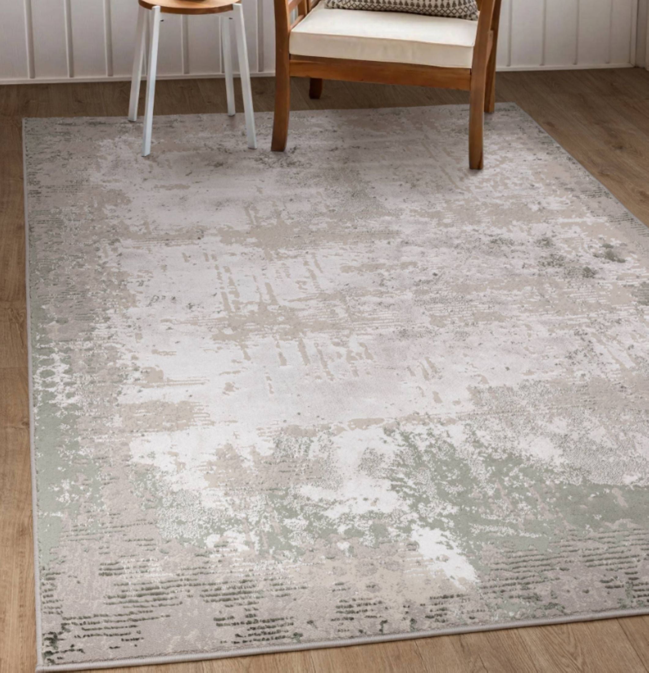 Tapis tissé plat moderne MOSSO