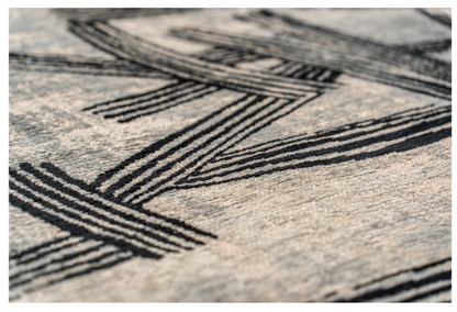 Tapis moderne tissé plat KATANA