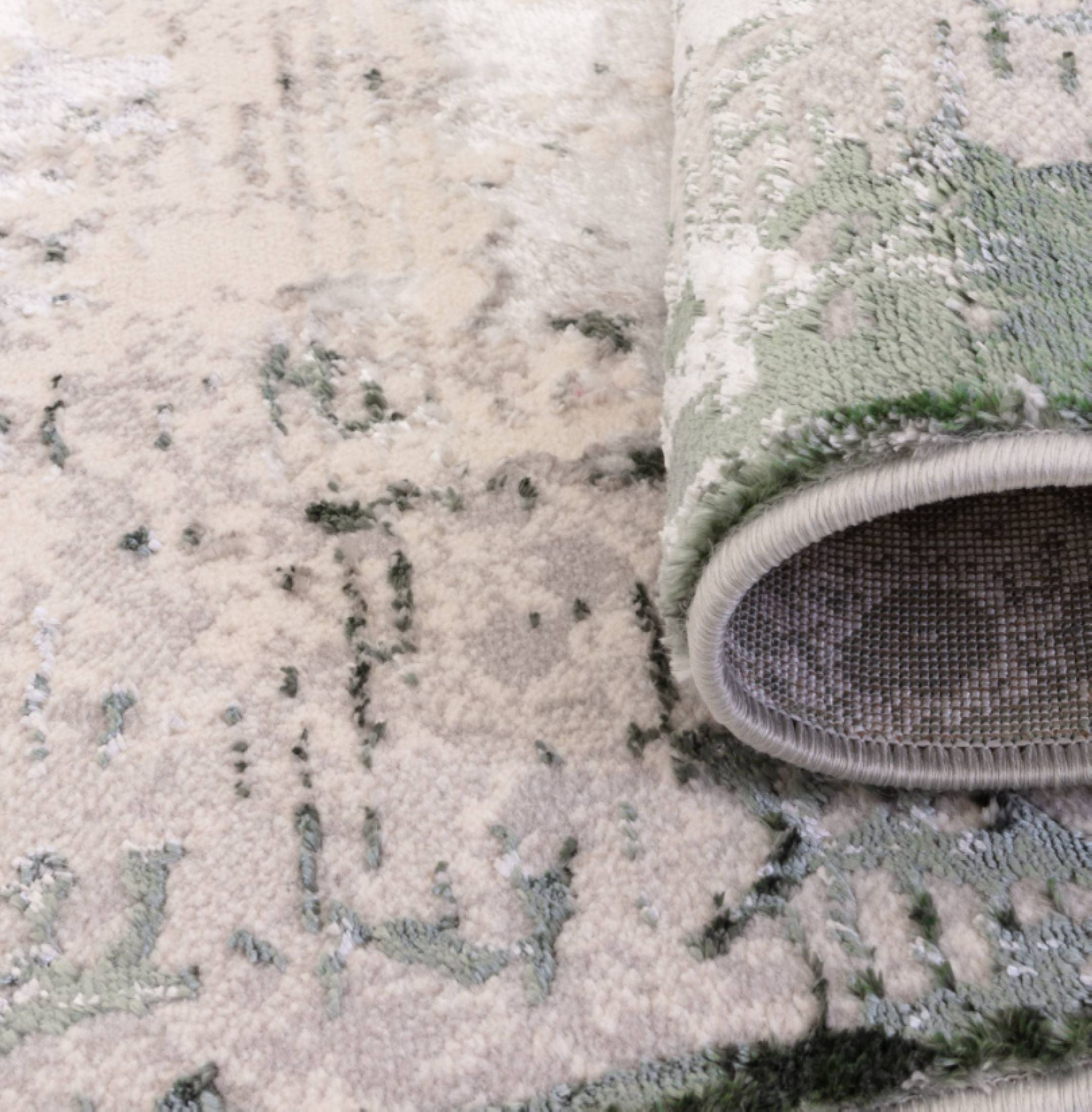 Alfombra de tejido plano moderna MOSSO