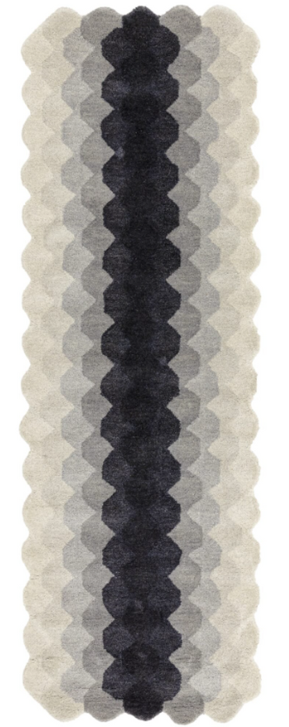 Tapis moderne tufté main en laine KERNEL