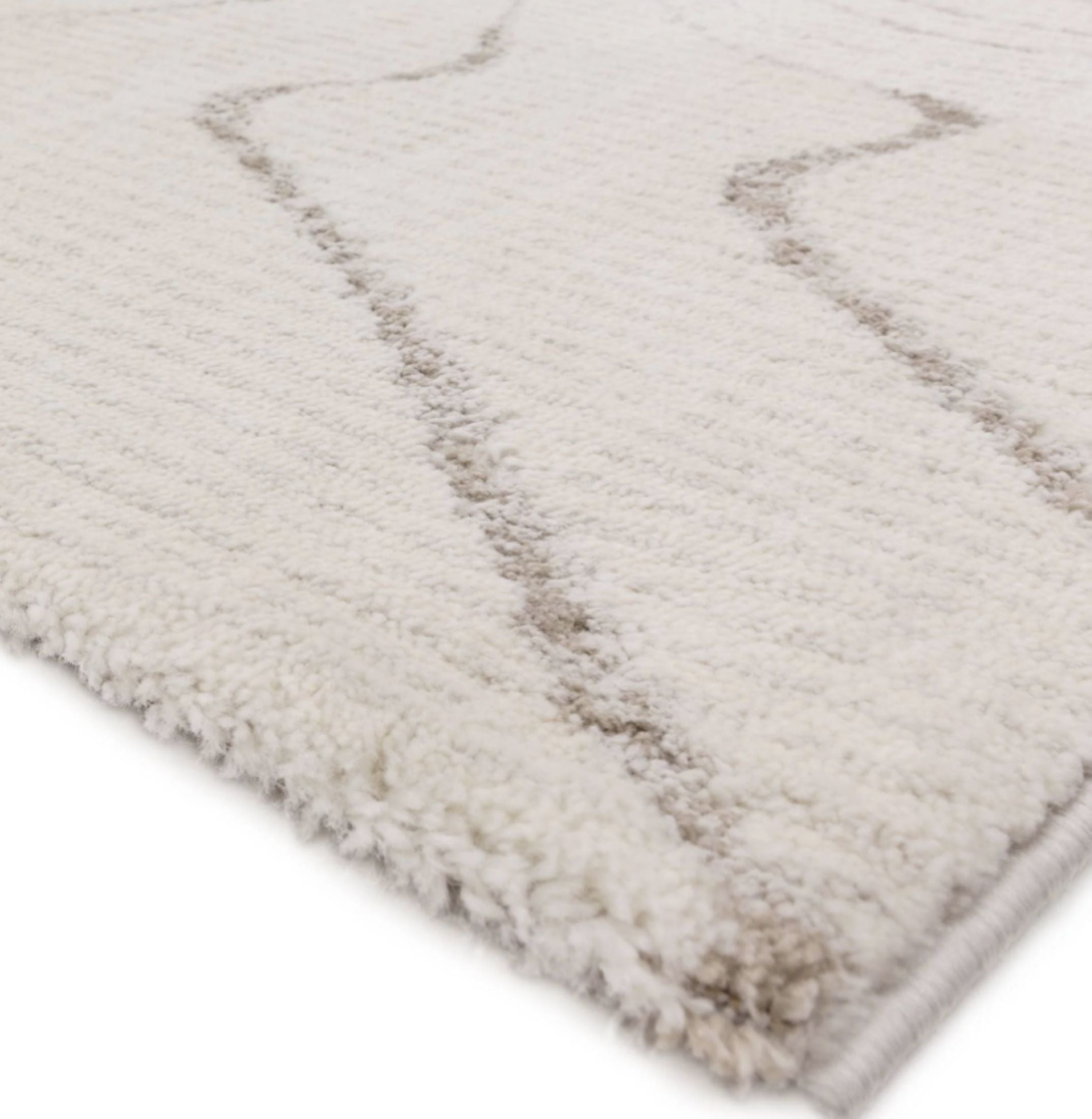 Alfombra plana tejida moderna WAVES