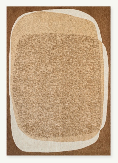 Tapis moderne tissé plat AGATE